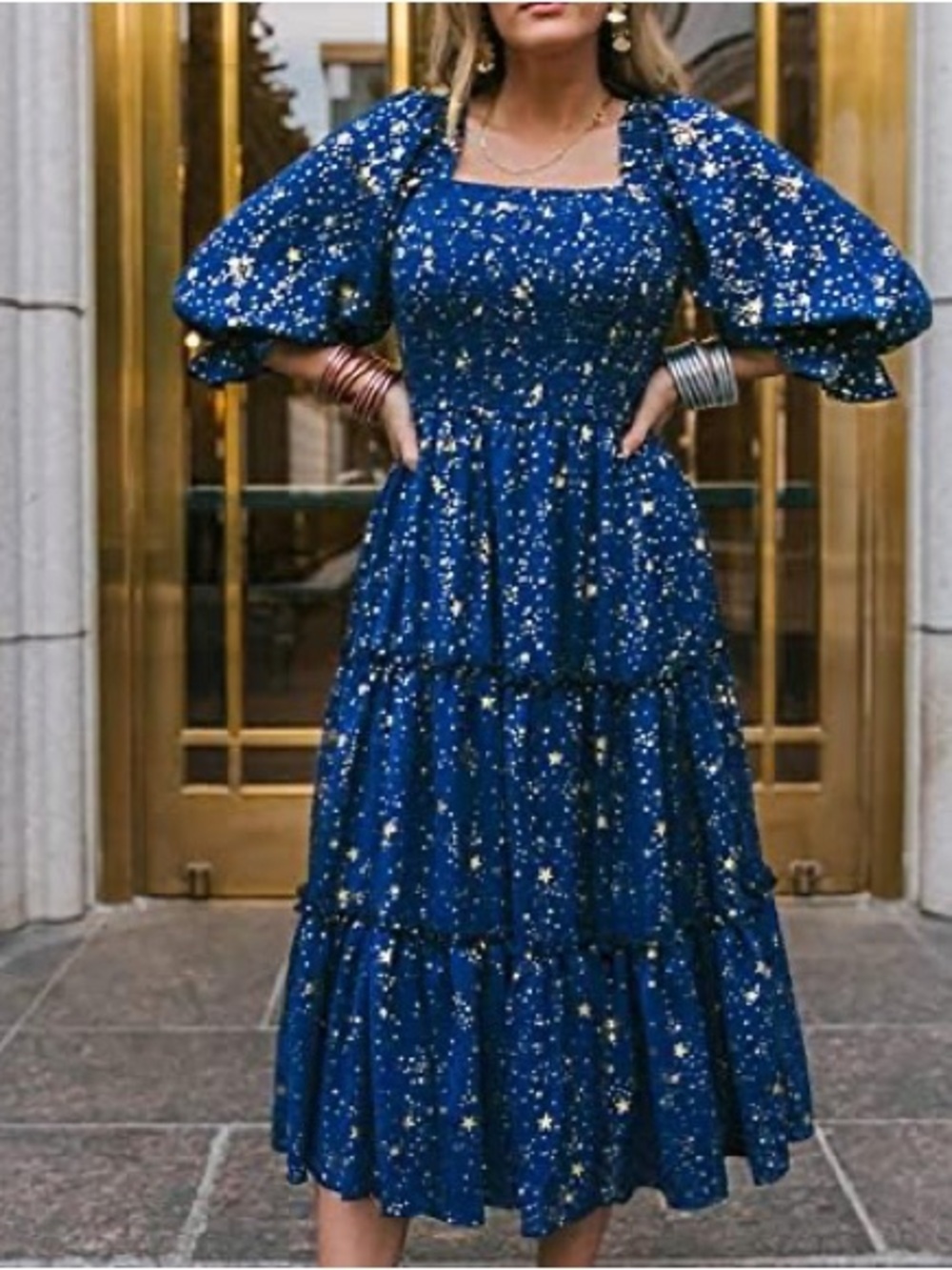 Ivy City Co Starry Nights Dress